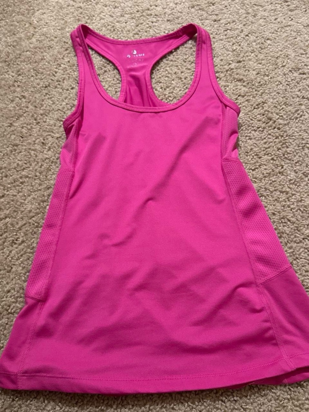 Performance Racerback Tank Top - Hot Pink